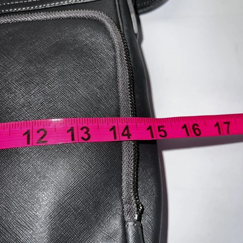 Calvin Klein Safiano Leather Laptop Bag